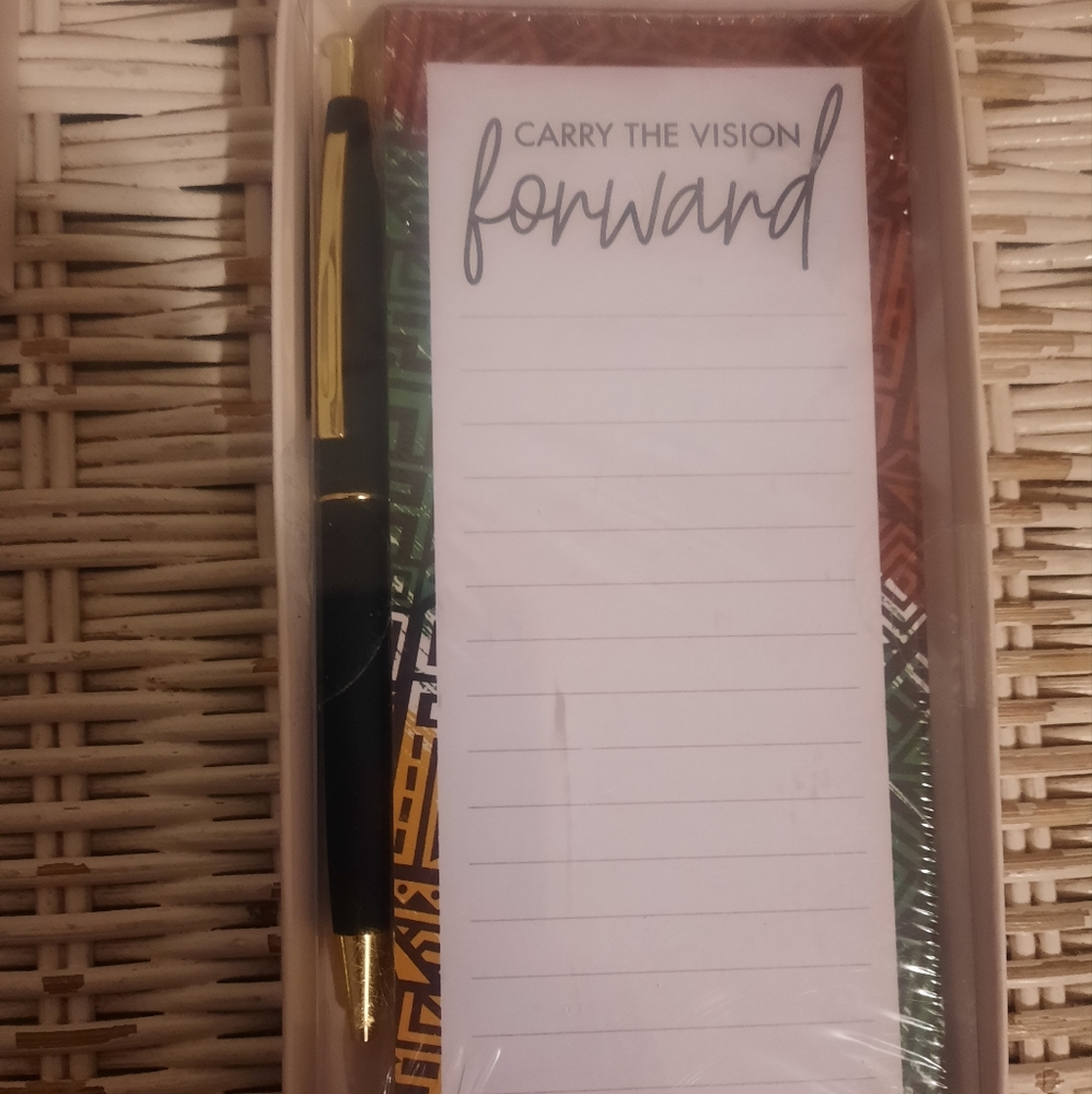 Carry The Vision Forward Pad And Pen